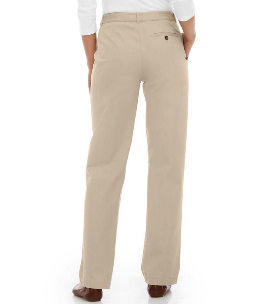 Women's Wrinkle-Free Bayside Pants, High-Rise Hidden Comfort Waist Straight-Leg, Heritage Stone, small image number 3