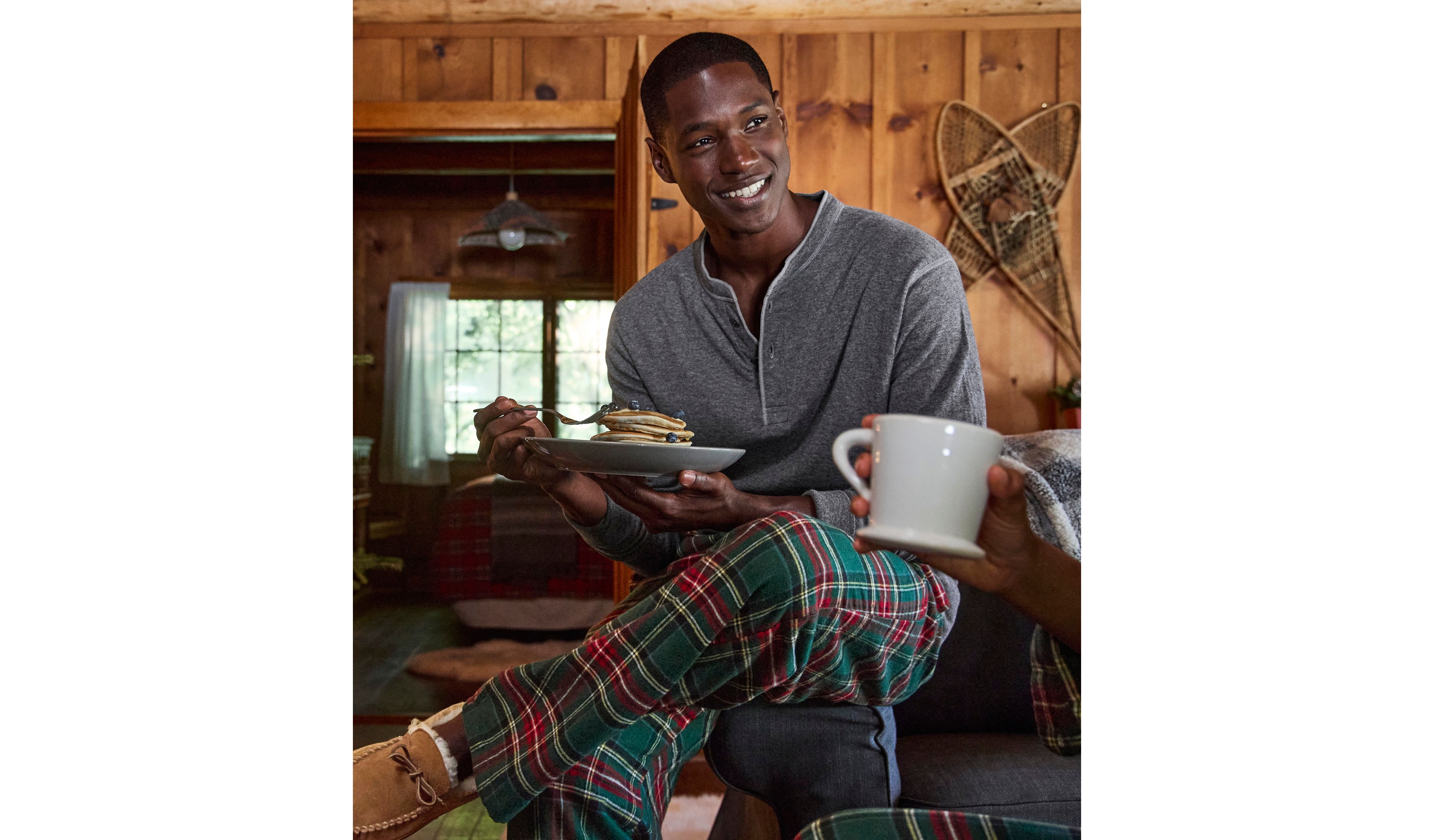 Men's Scotch Plaid Flannel Sleep Pants