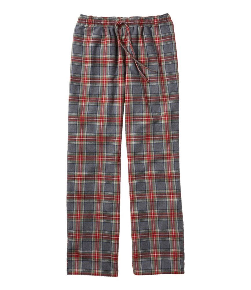 MENS PJS 2PC FLANNEL PANT L/S TEE(2182201) - Brock's