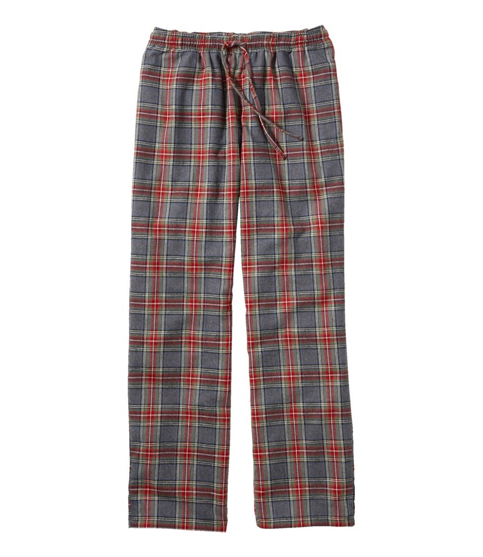 Red and Black Plaid Sweatpants  Mens Plus Size Ankle Length