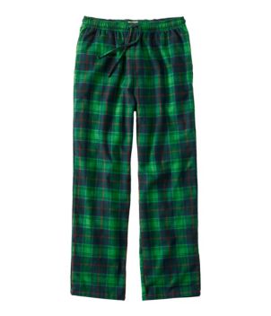 Men's Scotch Plaid Flannel Sleep Pants