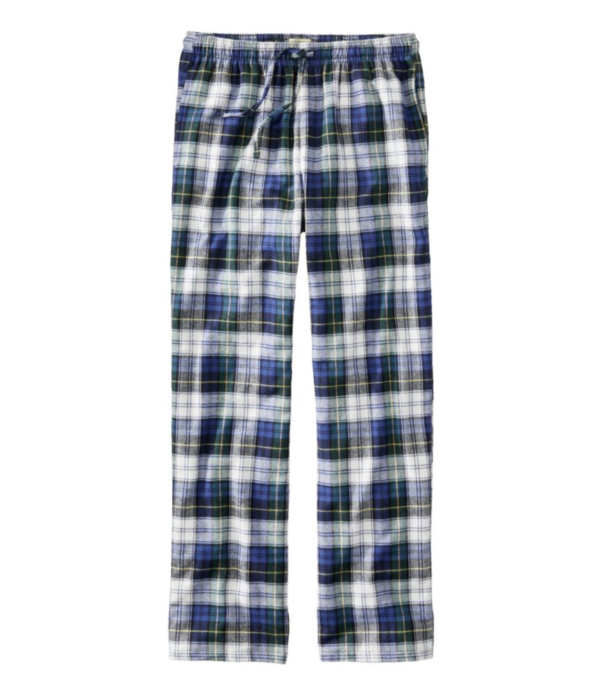 mens cotton plaid pajama pants