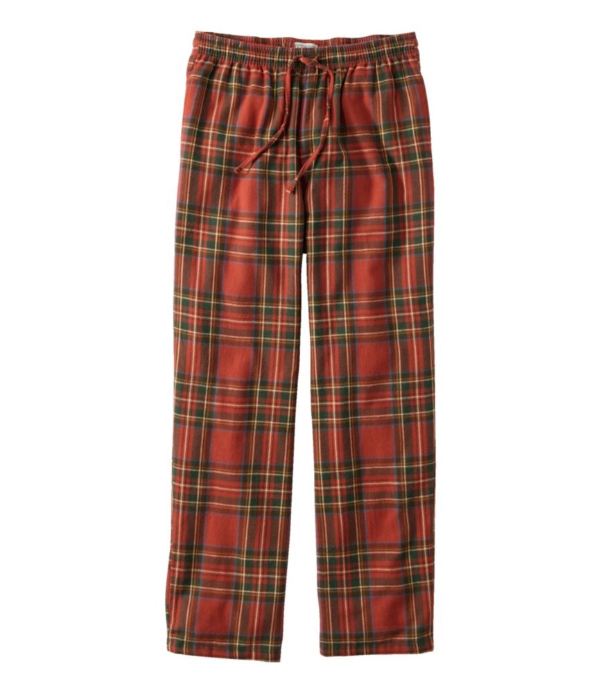 Men's Scotch Plaid Flannel Sleep Pants, Antique Royal Stewart, small image number 1