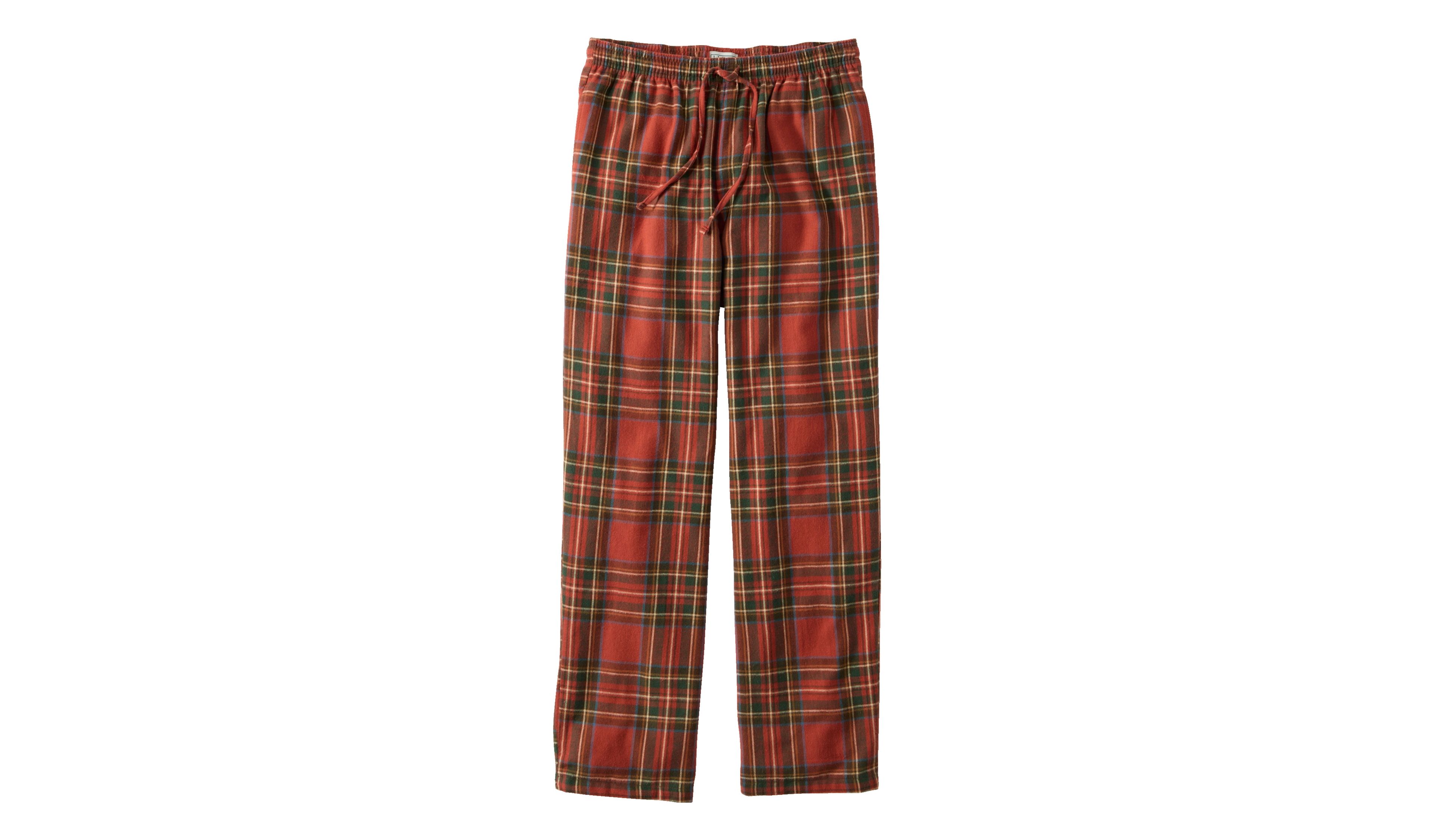 Men's Scotch Plaid Flannel Sleep Pants