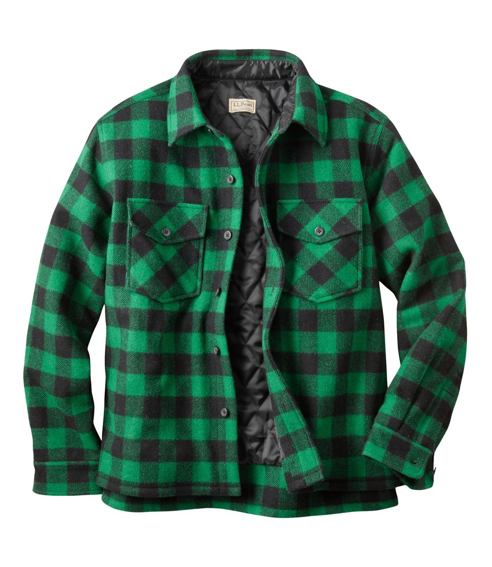 Men's Maine Guide Shirt with PrimaLoft at L.L. Bean