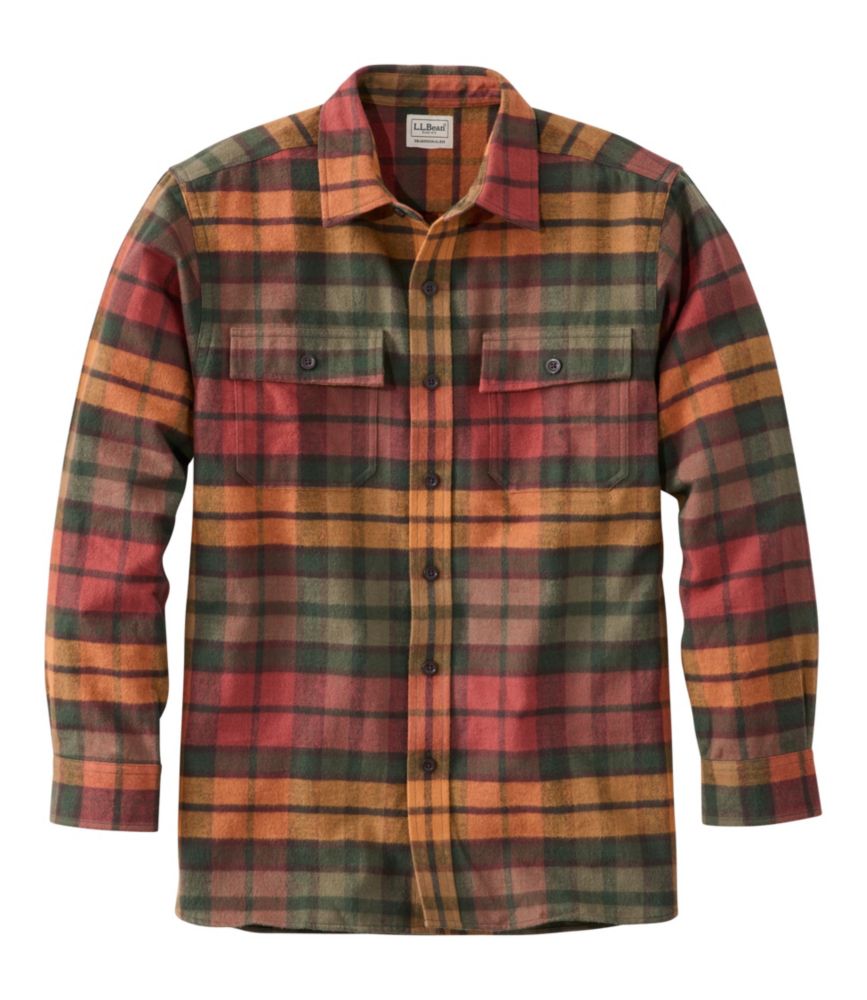 Men's Chamois Shirt, Traditional Fit, Plaid