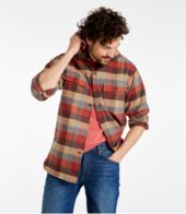 Men's Flannel Chamois Plaid Shirt