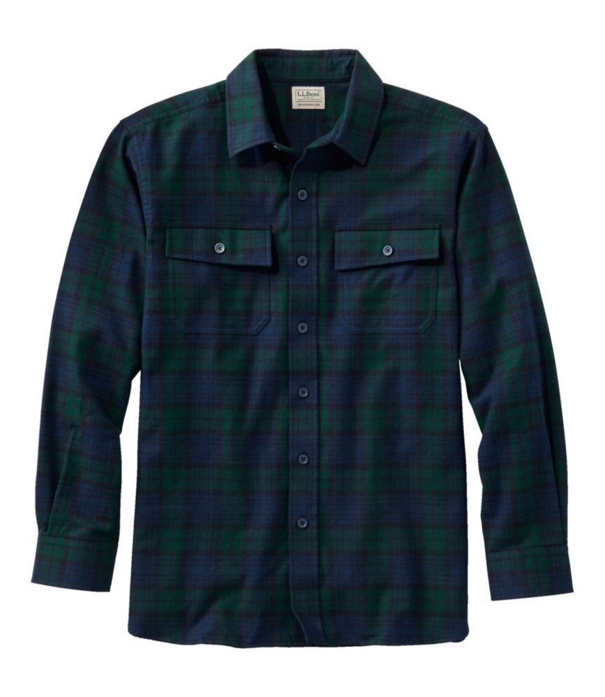 Men's Chamois Shirt, Traditional Fit, Plaid Chamois shirt for men