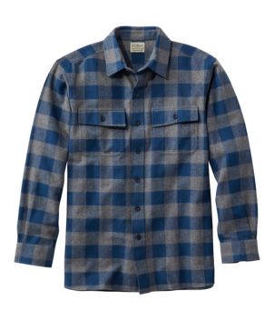 Men's Chamois Shirt, Traditional Fit, Plaid