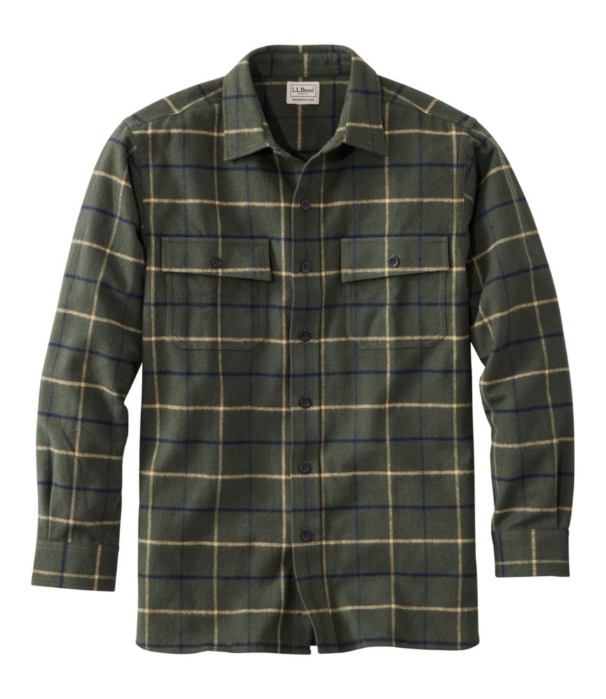 Men's Chamois Shirt, Traditional Fit, Plaid