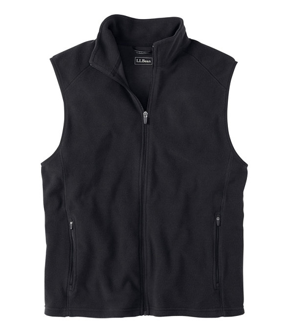 Fitness Fleece Vest, Ink Black, large image number 0