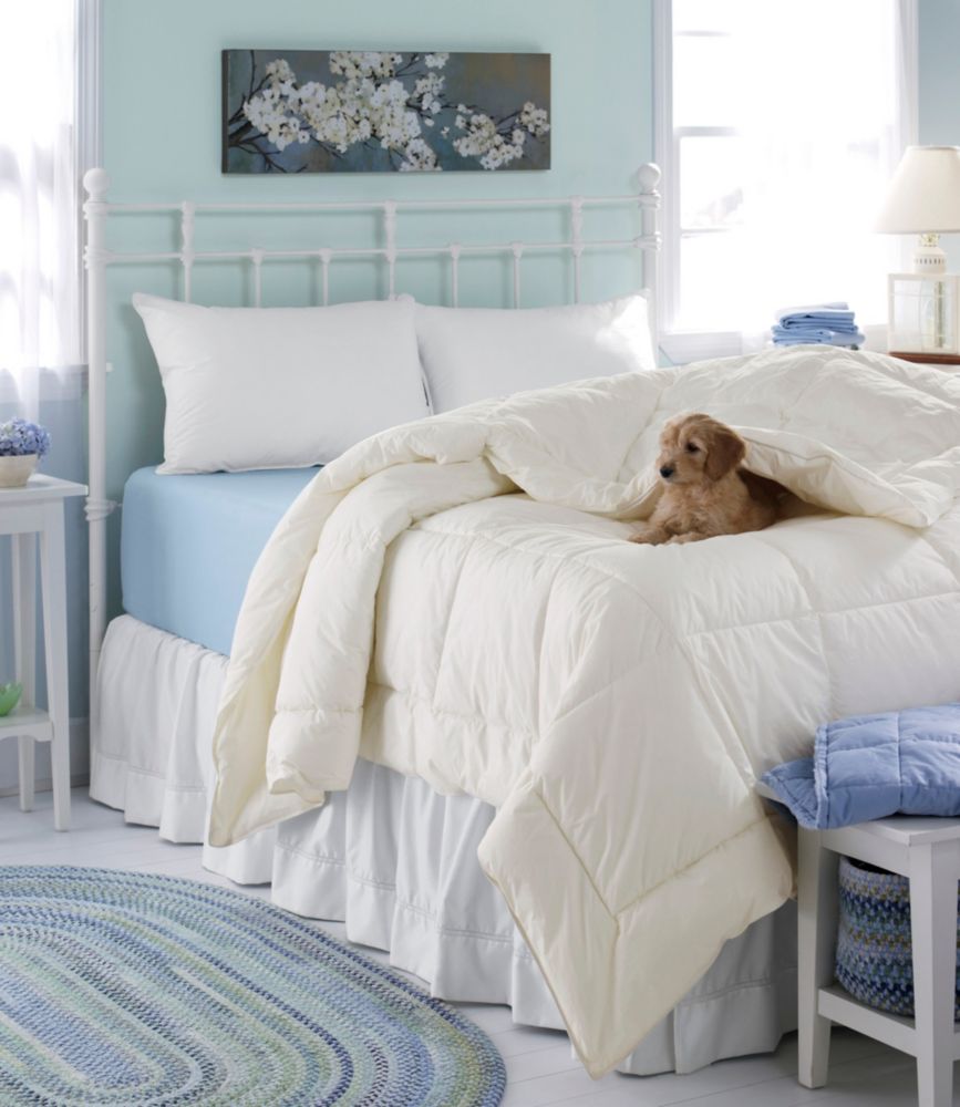 PrimaLoft Down Alternative Comforter, Warm, Cream, small image number 5