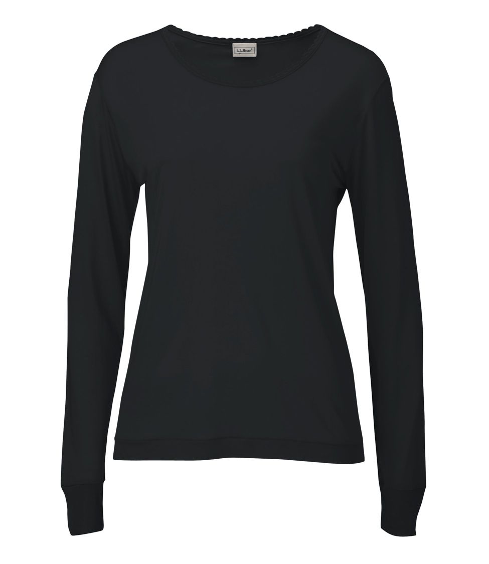 Whipped Long Sleeve in Black  Women's Long Sleeves - Black Tops – Negative  Underwear