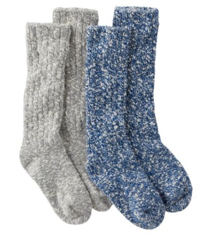 Women's Cotton Ragg Camp Socks,Two-Pack | Free Shipping at L.L.Bean
