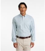 Men's Wrinkle-Free Pinpoint Oxford Cloth Shirt, Traditional Fit Stripe