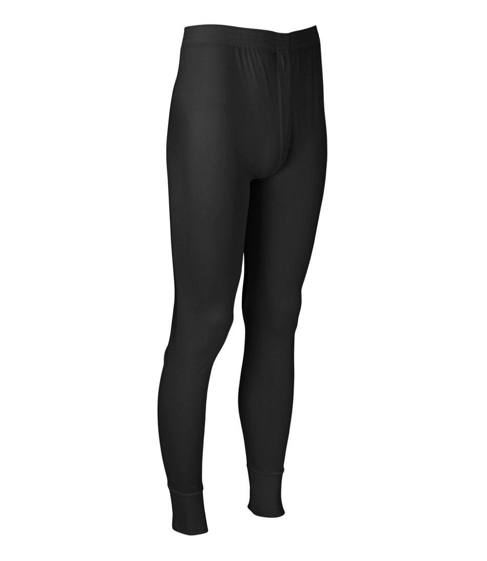 M L XL Mens Outdoor Base Layer Long Johns in Black 