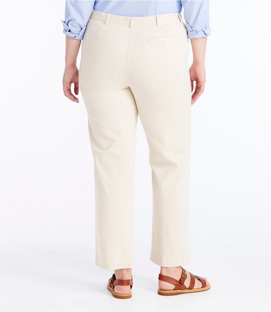 Women's Wrinkle-Free Bayside Pants, Classic Fit Hidden Comfort Waist ...
