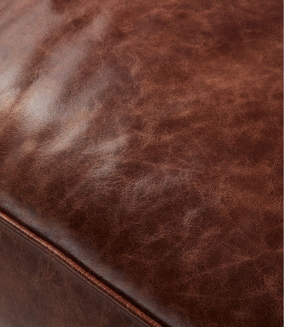 L.L.Bean Leather Lodge Chair