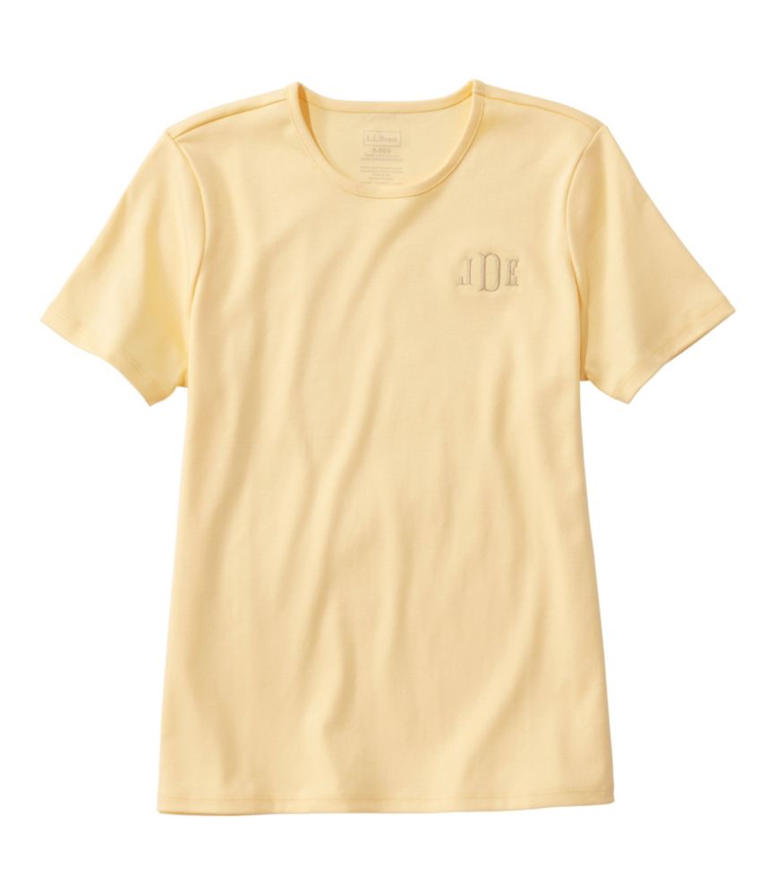 Women's Pima Cotton Tee, Short-Sleeve Crewneck | Tees & Tanks at L.L.Bean