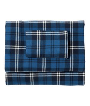 Heritage Chamois Flannel Sheet Collection, Plaid