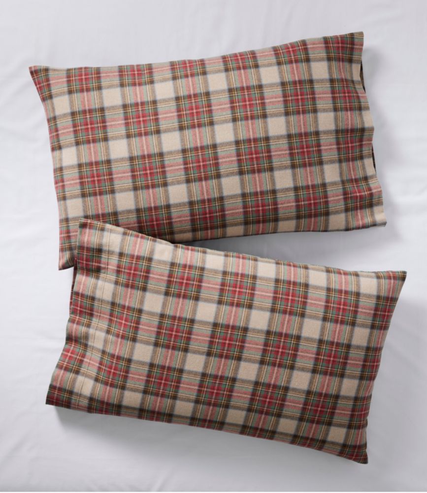 Heritage Chamois Flannel Sheet Collection, Plaid, Royal Stewart Tartan, small image number 3