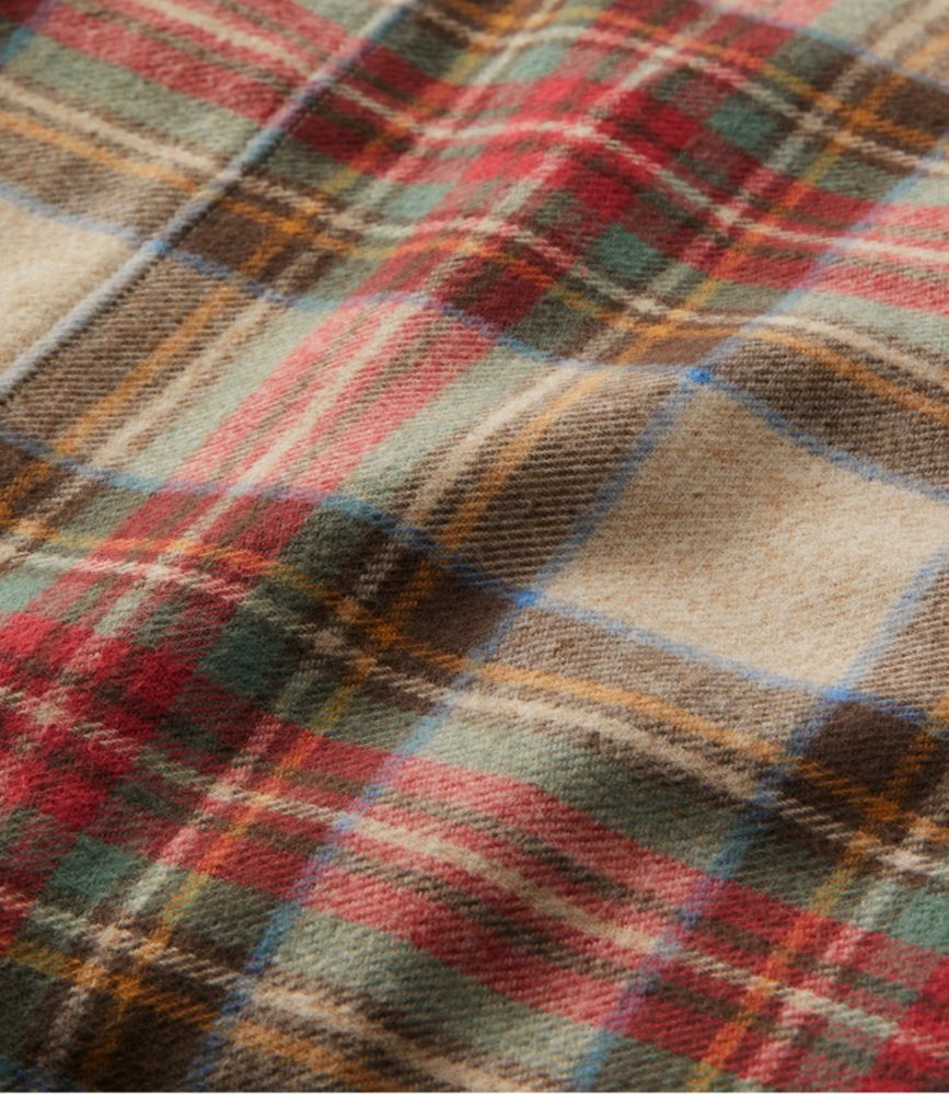 Heritage Chamois Flannel Sheet Collection, Plaid, Royal Stewart Tartan, small image number 4