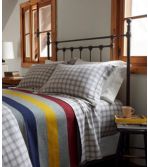 Heritage Chamois Flannel Sheet Collection, Plaid