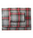 Backordered: Order now; available by  March 18,  2024 Color Option: Medium Gray Plaid, $169.
