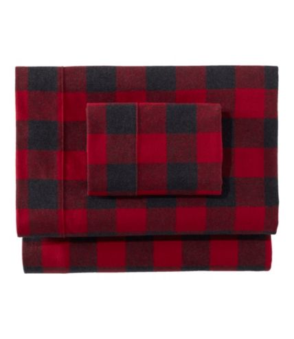 Heritage Chamois Flannel Sheet Collection, Plaid | Sheets at L.L.Bean