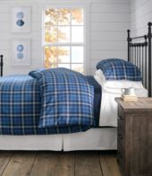  La Rochelle 11002 Traditional Flannel Sheet Set Plaid,  California King, Grey/Red : Home & Kitchen