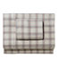 Backordered: Order now; available by  March 18,  2024 Color Option: Gray Heather Plaid, $169.