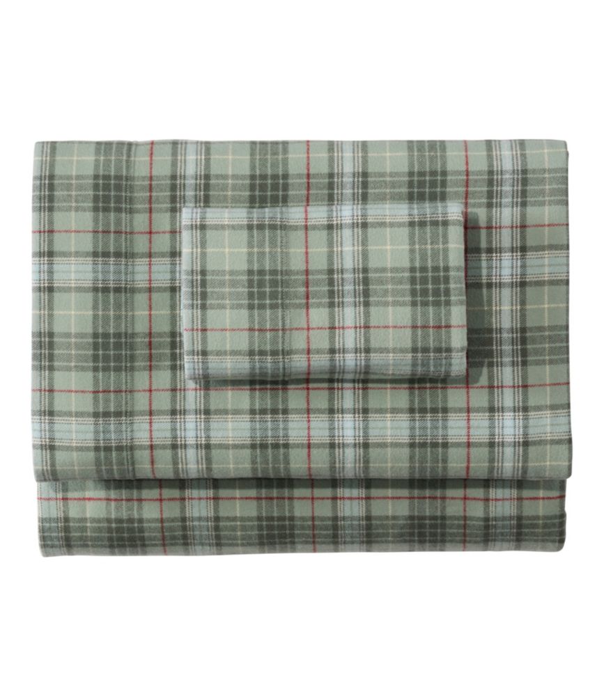 Heritage Chamois Flannel Sheet Collection, Plaid