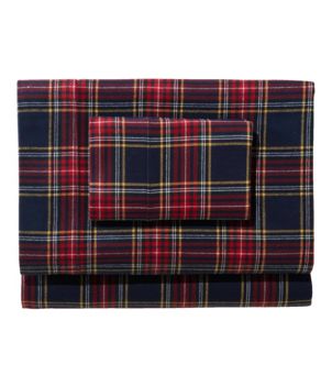 Heritage Chamois Flannel Sheet Collection, Plaid