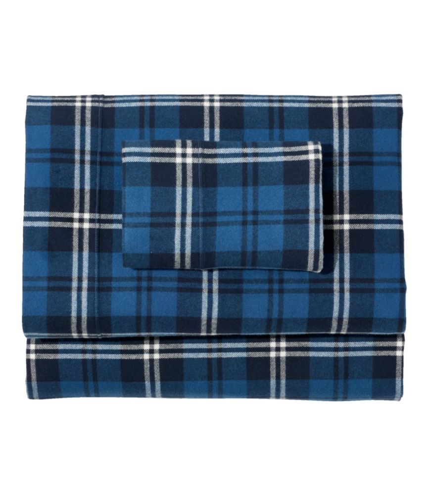 Heritage Chamois Flannel Sheet Collection, Plaid
