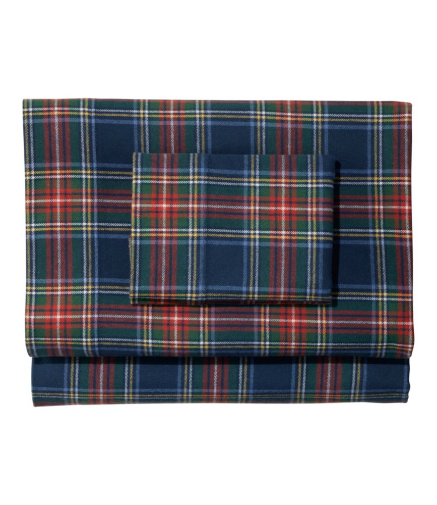 Heritage Chamois Flannel Sheet Collection, Plaid