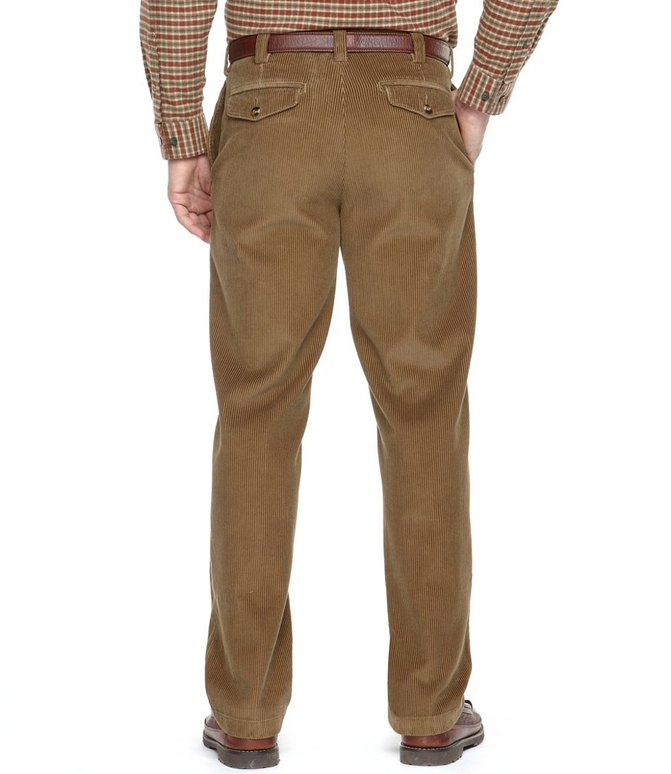 Men's Wrinkle-Free Corduroy Pants, Classic Fit Plain Front | Pants ...
