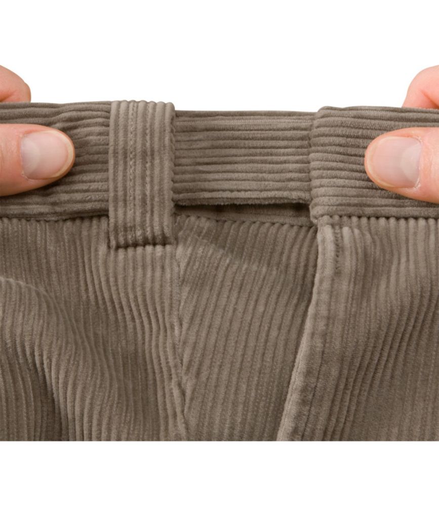 Men's Wrinkle-Free Corduroy Pants, Hidden Comfort Pleated | Pants