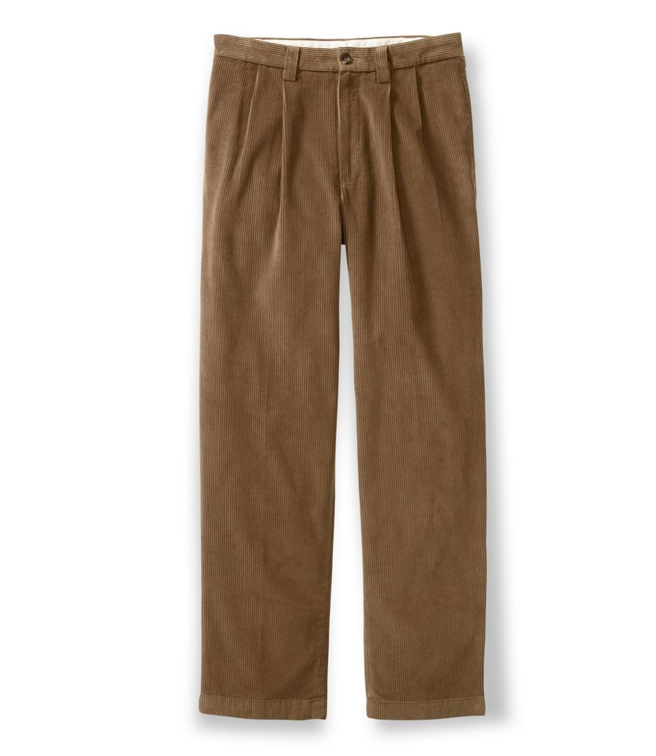 Standard Pleated Pant in Corduroy