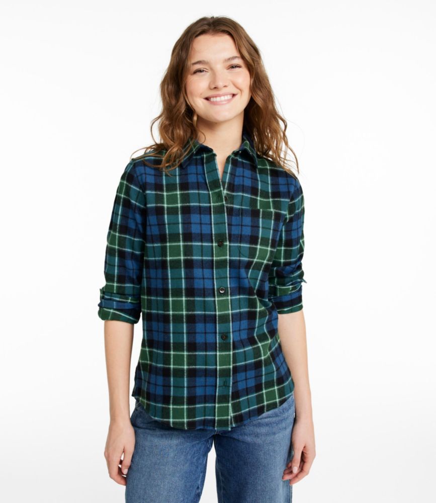 Women's Scotch Plaid Flannel Shirt, Relaxed They are the best!"