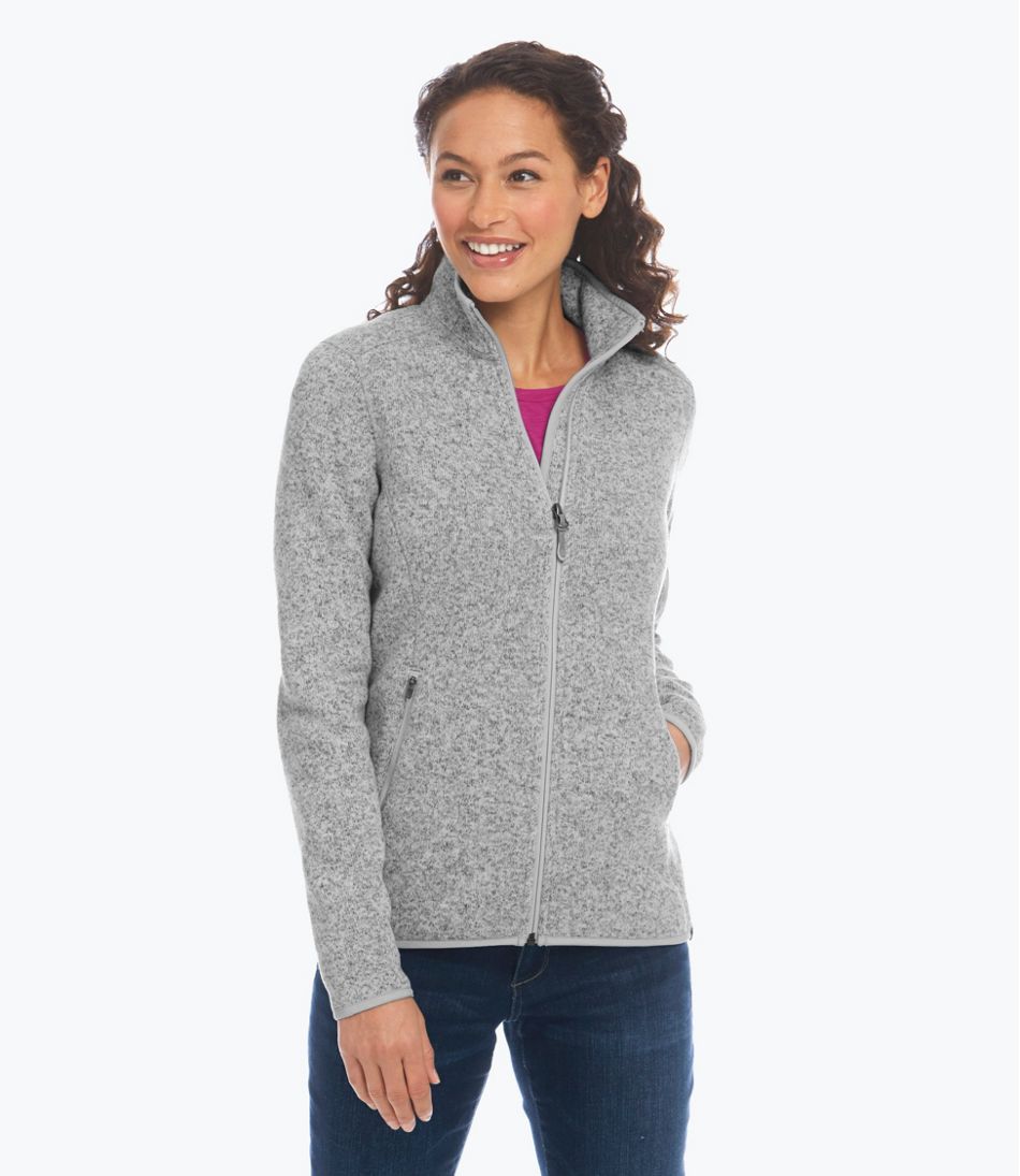 Women's L.L.Bean Sweater Fleece Jacket