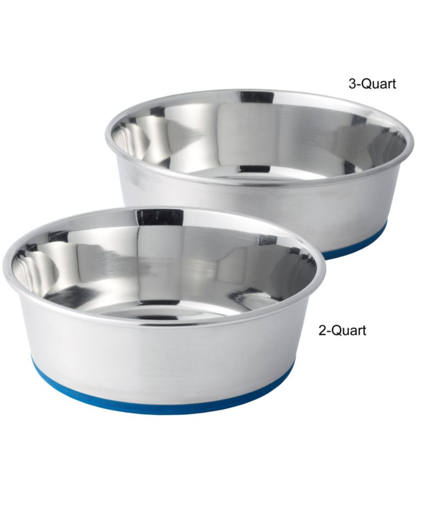 stainless steel pet bowls