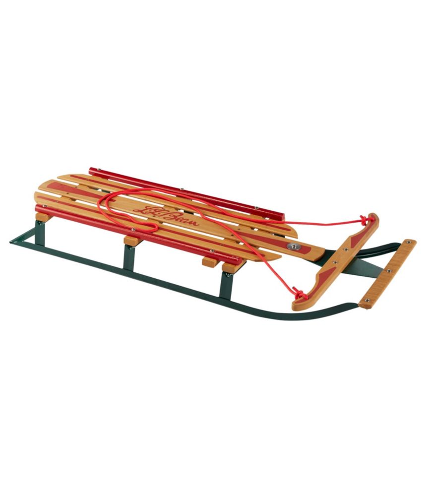 Dash Runnered Sled, Natural/Red, small image number 1