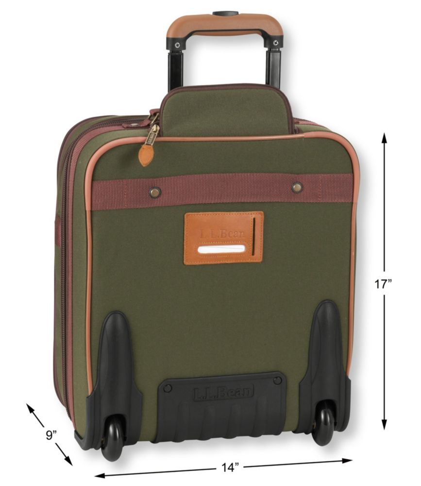 expandable under seat luggage