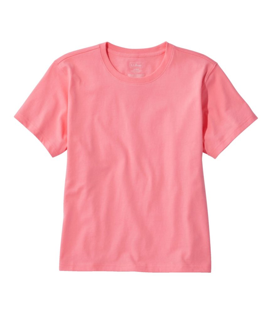 Women's Saturday T-Shirt, Crewneck, Sunrise Pink, small image number 1