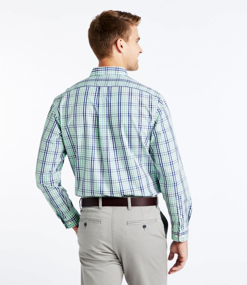 Men's WrinkleFree Vacationland Sport Shirt, Traditional Fit Gingham