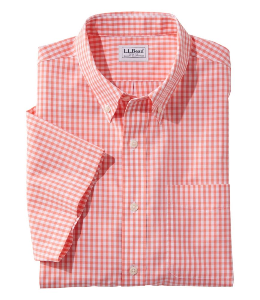 ll bean short sleeve dress shirts