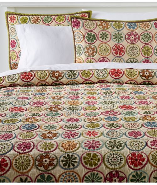 Blooming Circles Quilt Collection at L.L. Bean