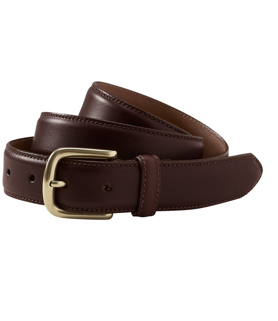 Men's Chino Belt Chocolate Brown 48, Leather | L.L.Bean