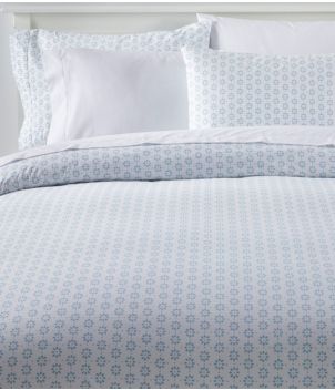 Sunwashed Percale Comforter Cover, Print