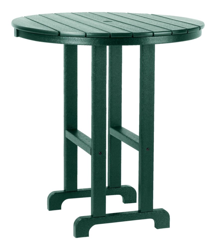 All-Weather Counter-Height Table, 36 Round, Green, small image number 1